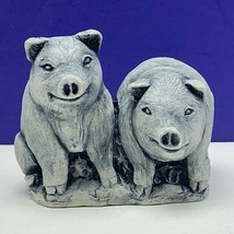 Pig Figurine vintage sculpture statue mt mount saint st Helens volcanic ash us 2 - £15.48 GBP