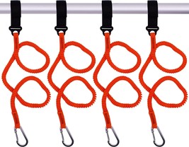 YYST Orange Paddle Leash Paddle Holder Tool Lanyard - No Paddle - £33.03 GBP