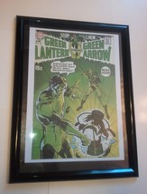 Green Lantern Poster # 4 FRAMED Green Arrow GL #76 (1970) Neal Adams HBO Max Mov - £59.93 GBP