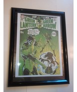 Green Lantern Poster # 4 FRAMED Green Arrow GL #76 (1970) Neal Adams HBO... - £58.57 GBP
