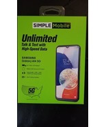 SIMPLE MOBILE (VERIZON) NEW! SAMSUNG GALAXY A14 5G WITH $50 PLAN ADDED! - $1,304.65 MXN