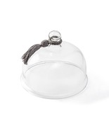 Glass Cloche Bell Shape 8&quot; Round Clear Hand blown Glass Dome Dish Cover ... - €50,96 EUR