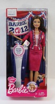 Mattel 2012 Brunette Barbie Doll The White House Project President B Party X3804 - £23.97 GBP