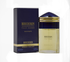 Boucheron Pour Homme Men Cologne 1.6 oz / 1.7 oz EDT New In Box - Sealed - £23.95 GBP