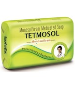 4x TETMOSOL Soap Monosulfiram Medicated skin infection Eczema Itch TFM 7... - $20.72