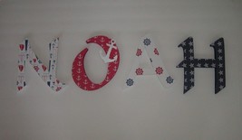 Nursery Wall Letters ,Baby Name Letters, Playroom Letters, Price per Letter - £7.43 GBP