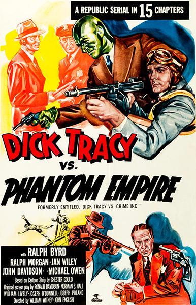 Dick Tracy VS The Phantom Empire - 1952 - Movie Poster Mug - Dinnerware ...