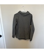 Lululemon Sweatshirt Womens Size 6 Pullover Hoodie Stretch Heather Gray ... - $40.53 CAD