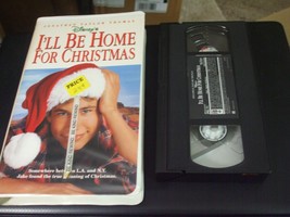 Disney&#39;s I&#39;ll Be Home For Christmas (VHS, 1999 Clamshell) Jonathan Taylor Thomas - £4.35 GBP