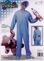 FORUM BLUE JAMMIES PAJAMA JUMPSUIT ADULT HALLOWEEN COSTUME MEN'S STANDAR... - $34.53