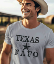 Texas FAFO Border t-shirt - Save Texas Shirt - £15.94 GBP