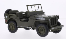 Welly Jeep Willys Olive US Army 1:18 - $59.39