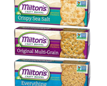 Milton&#39;S Craft Bakers Gourmet Crackers Variety Bundle (Multi-Grain, Ever... - £21.29 GBP