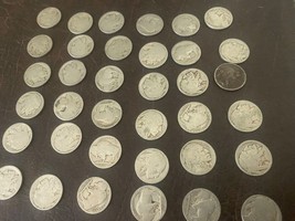 Lot of 38 Buffalo / Indian Head Dateless Nickles Nickel Coins Same Day Shipping+ - £26.11 GBP