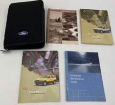 2003 Ford Escape Owners Manual Handbook Set with Case OEM A02B36008 - £21.31 GBP