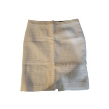 Bebe Size 4 Knee Length Ivory off white straight skirt - £6.29 GBP