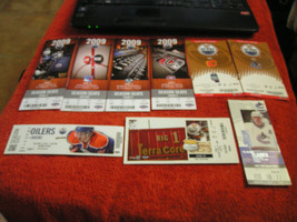 NHL Edmonton Oilers Ticket Stubs ( NY Rangers,LA, Montreal, Etc) $3.79 Each! - £3.00 GBP