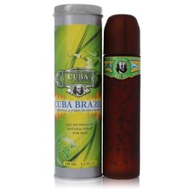Cuba Brazil by Fragluxe Eau De Toilette Spray 3.4 oz (Men) - $26.49