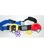 Pokemon XY Pikachu &amp; Sableye Clip &#39;n&#39; Carry Poke Ball Belt - £20.93 GBP