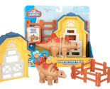 Dino Ranch Action Pack Stegosaurus with Break Away Fence New in Box - £14.29 GBP