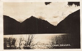 Wallowa Lago Oregon-Mountain Vista ~1926 Vero Foto Cartolina - £7.88 GBP