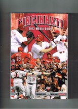 2013 Cincinnati Reds Media Guide MLB Baseball Bruce Choo Frazier Latos Votto - £27.25 GBP