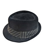 Men&#39;s Classic Manhattan Gangster Trilby Fedora Hat Vintage  Jazz Felt Hats - $19.80