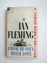 From Russia With Love Ian Fleming James Bond 007 Paperback Signet 1963 Vintage - £9.75 GBP