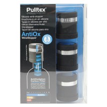 Pulltex AntiOx Silicone Wine Stopper Pack of 6 - £90.59 GBP