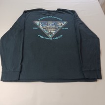 Columbia PFG Men's Black Cotton Long Sleeve Crewneck Graphic T-Shirt Size XL image 2