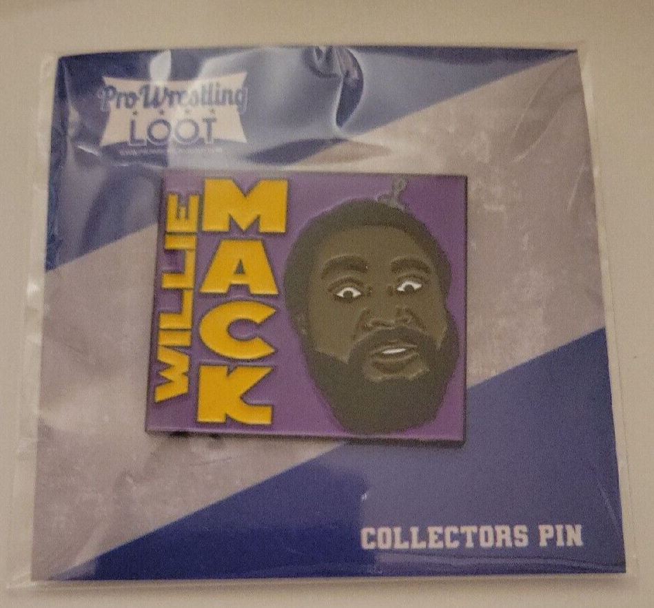Willie Mack Lapel Collecters Pin Pro Wrestling Loot - $24.75