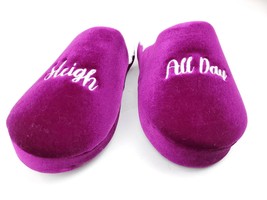 Jessica Simpson Women&#39;s Purple &quot;Sleight All Day&quot; Slipper Mules Size S (6-7) - £13.99 GBP