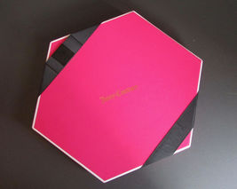 Juicy Couture Hexagon Box Storage Organizer Cardboard Pink 9-11&quot; New Vintage - £42.72 GBP