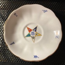 Vintage Princess Anne Masonic Eastern Star Fine Bone China plate 5-1/4&quot; - £15.56 GBP
