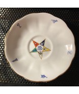 Vintage Princess Anne Masonic Eastern Star Fine Bone China plate 5-1/4&quot; - £15.86 GBP