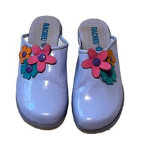 Rachel Lilac w/ Floral Girls Clogs Shoes Sz 1 Big Kid - £10.83 GBP