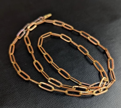 9 inch Pure Copper Paperclip Chain Anklet, Healing Copper Jewelry, Spiri... - $17.59