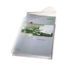 Leitz Expanding Pocket PVC A4 170 micron Folder with Flap (Pack of 5)  - $28.00