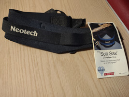 Neotech Soft Sax Strap with Open Hook - Black - $19.79