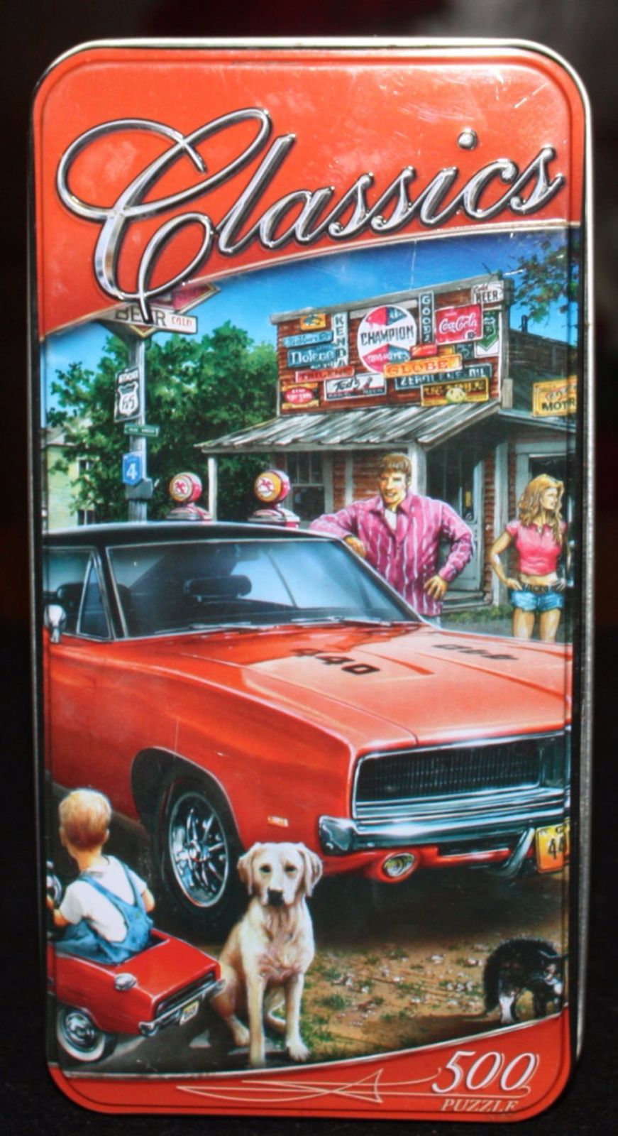 Classics Country Roads Dreams 500 Piece Puzzle in Tin - Complete - $10.00