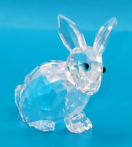Swarovski Crystal Sitting Rabbit Bunny 905777 Austria Animal Figure DAMAGED - £22.02 GBP