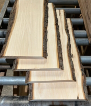 BEAUTIFUL KILN DRIED, NATURAL EDGE, S2S, BASSWOOD SLABS - $24.74+