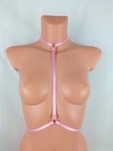 Pink Harness Top, Fashion Accessory, Women Harness, Fashion Accessory, O... - £15.78 GBP