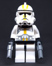 Lego Star Wars Yellow Markings 327th Clone Ep. 3 Trooper Minifigure 7261 Minifig - $16.26