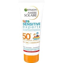 Garnier Ambre Solaire KIDS Sensitive SPF 50 Sunscreen sunblock 200ml FRE... - £21.74 GBP