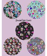 Sugar Skull Dexcom CGM Covers, Floral Dia de los Muertos, 5 Pack - $12.99
