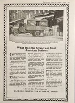 1920 Print Ad Packard Motor Trucks Delivering Freight Made in Detroit,Michigan - £18.20 GBP