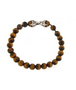 David yurman spiritual beads Men&#39;s .925 Silver Bracelet 394060 - £157.39 GBP