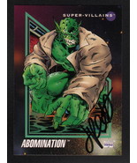 Jimmy Palmiotti SIGNED 1992 Marvel Universe Art Trading Card ~ Abomination - $20.36 CAD