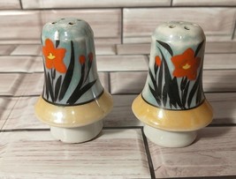 Vintage Ceramic/Porcelain Pearl Coat Salt/Pepper Shakers Made in Japan - $7.96